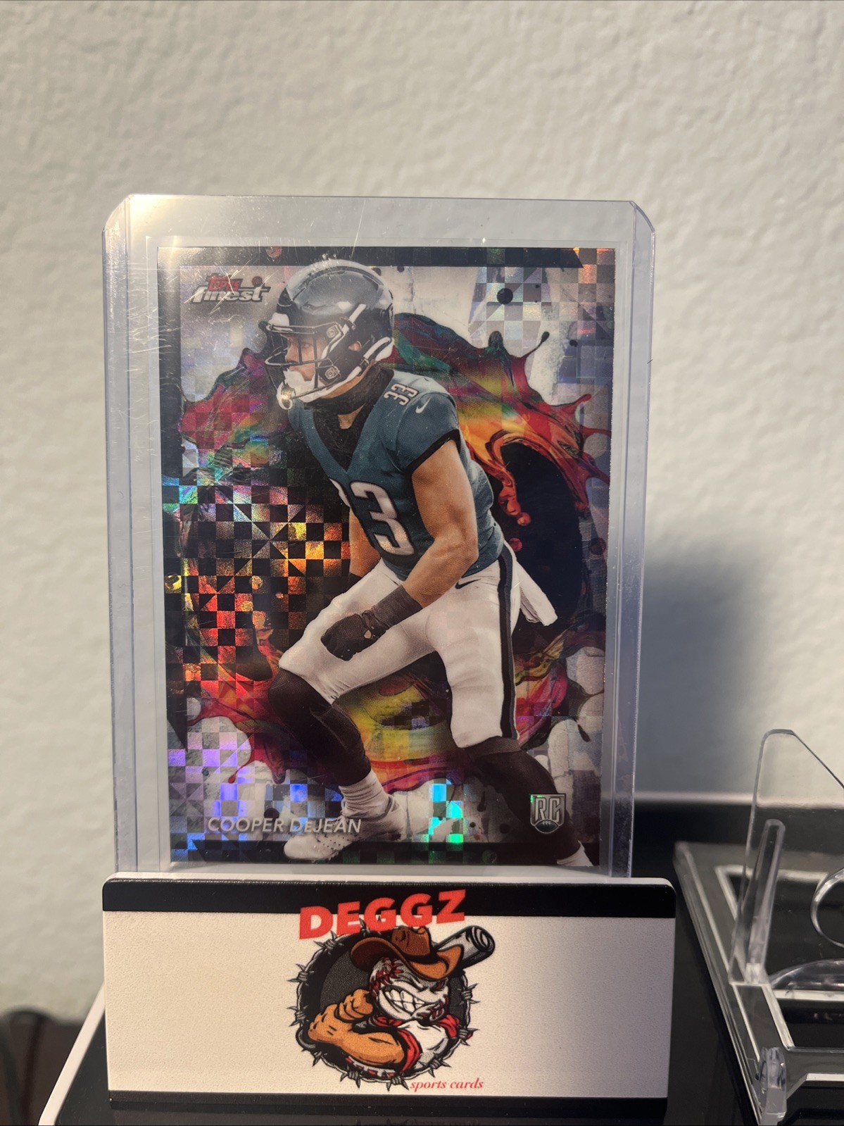 Cooper DeJean RC 2024 Topps Finest #294 Rare Variation Xfractor 