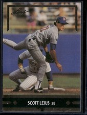 1991 Leaf #265 Scott Leius Gold Rookies Numbered Variations