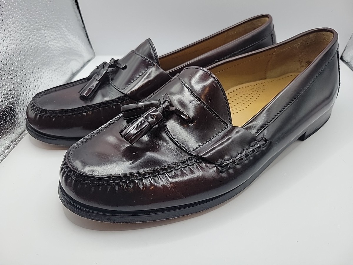 Cole Haan City Loafers Mens 10.5 Burgundy Brown Leather Moc  display picture 1