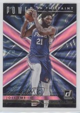 2021-22 Panini Donruss Power in the Paint Holo Pink Laser Joel Embiid #10 0ky0