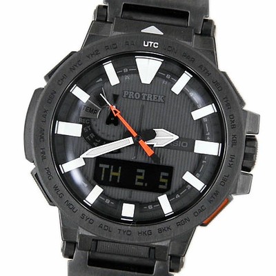 G-Shock Protrek Manaslu PRX-8000YT-1JF Solar Radio Titanium Watch Black
