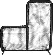 7X7 L Screen Batting Cage On Field Use 7x7 Protective Baseball L-Screen