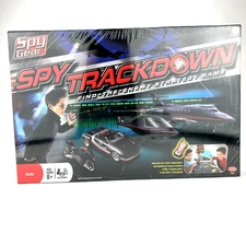 Spy Gear Spy Trackdown Find the Enemy Strategy Game Age 8+ Players 2-4 New