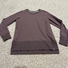 LL Bean Cozy Split Hem Sweatshirt Sz S Outdoor Casual Athleisure Lounge
