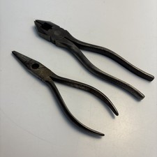Vintage USA Lineman Pliers German Needle Nose...