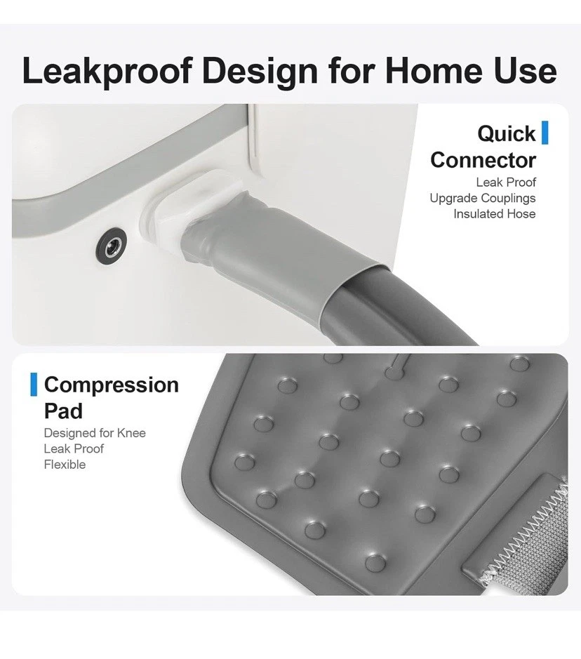 Máquina de terapia de frío máquina de hielo para rodilla después de cirugía crioterapia Foto 2 de 3