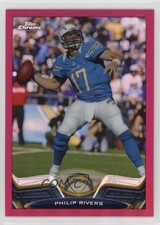2013 Topps Chrome BCA Pink Refractor 243/399 Philip Rivers #84 1by