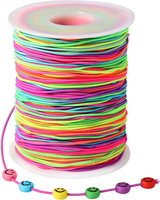 1Mm X 100M Gummiband FüR ArmbäNder, Elastisches Band FüR ArmbäNder, Armband Schn