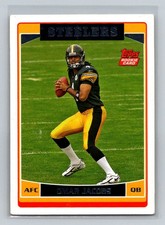 2006 Topps Rookie RC #383 Omar Jacobs Pittsburgh Steelers Football Card. rookie card picture