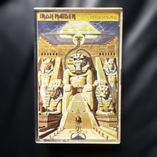 IRON MAIDEN POWERSLAVE Cassette Tape