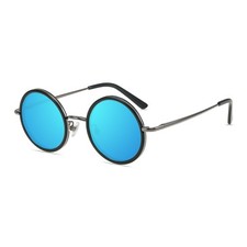 Vintage Round Polarized Mirrored Reading Glas...