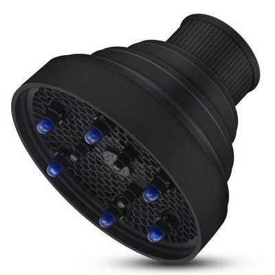 Travel Hair Dryer Diffuser, Segbeauty Collapsible 1 Count (Pack of 1), Black