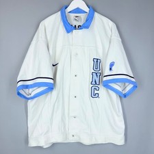 UNC UNIVERSITY OF NORTH CAROLINA TAR HEELS NIKE BASKETBALL VINTAGE WARM UP XL