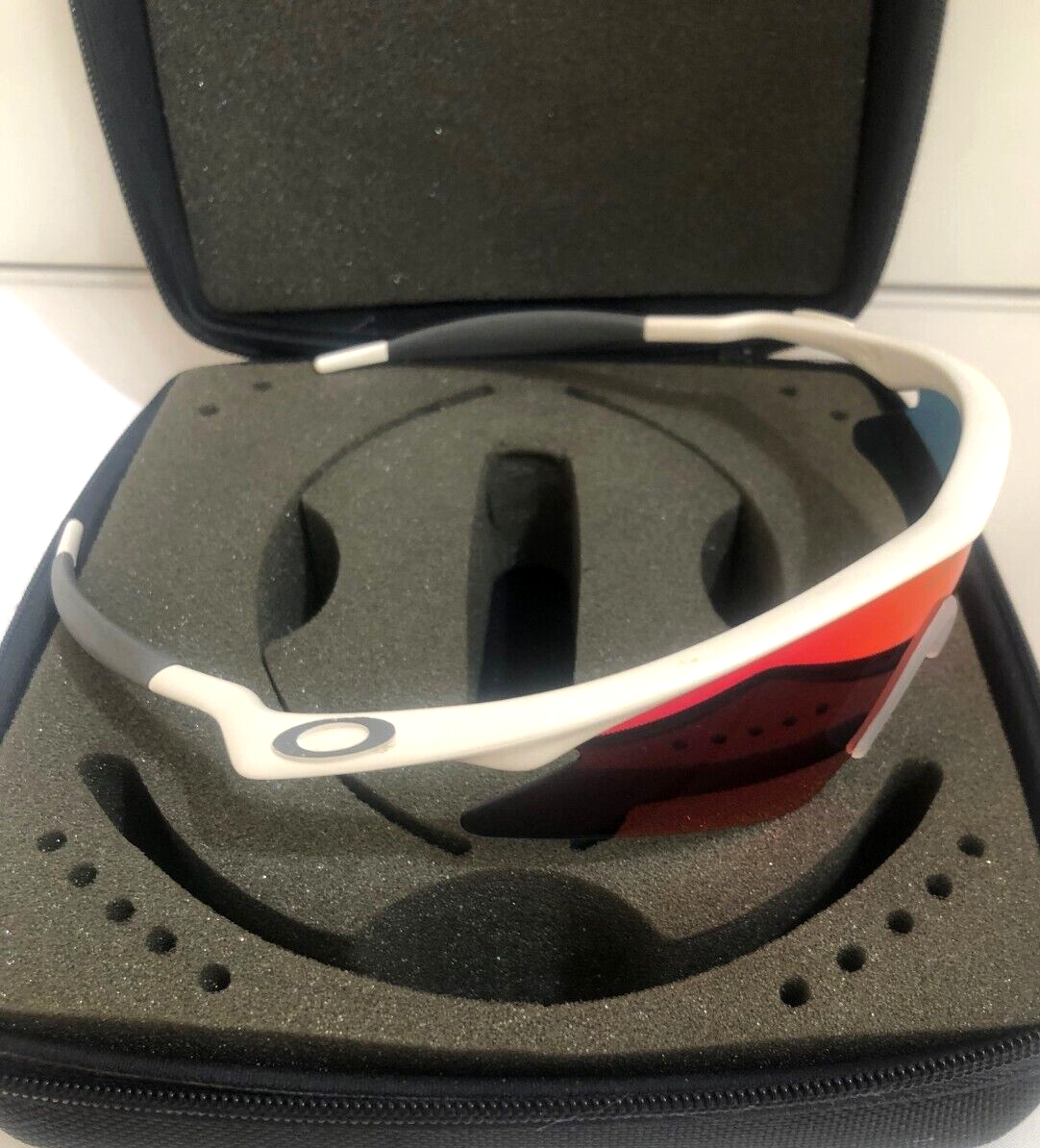 RARE OAKLEY PRO M FRAME SUNGLASSES Pearl Frames Grey Icons