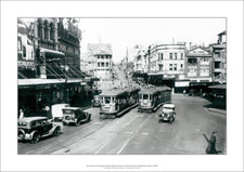 Kings Cross Sydney A3 Art Print – Darlinghurst Road 1929 – 42 x 29 cm Poster