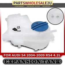 Coolant Reservoir w/ Cap & Sensor for Audi RS4 2007-2008 S4 2004 2005-2009 4.2L