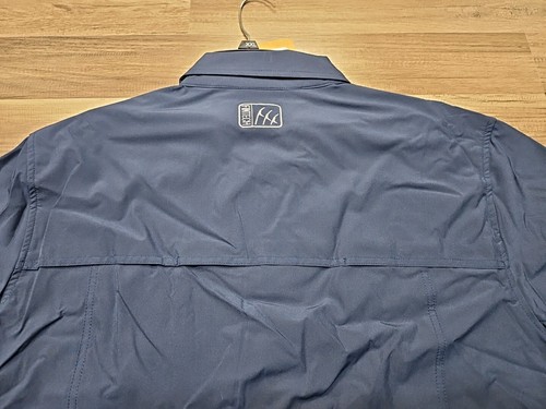 Fintech Deep Sea Woven Langarm Hemd Neu Herren XXL Dress Blues Neu - Bild 9 von 9