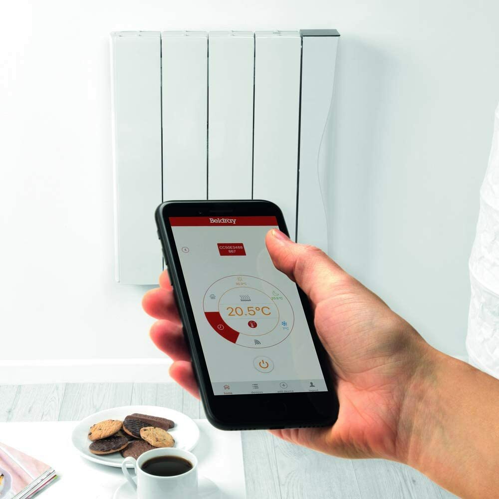 Beldray Wifi Energy Efficient Ceramic Wall Heater Radiator Digital 2000W  WiFi | eBay