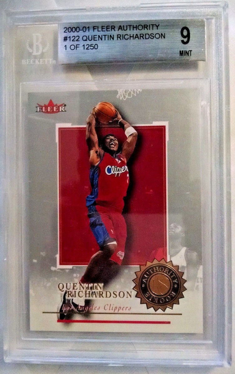 2000-01 Fleer Triple Crown #1 うすかっ QUENTIN RICHARDSON RC