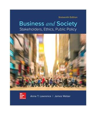 Loose-Leaf for Business and Society, Anne Lawrence, James Weber