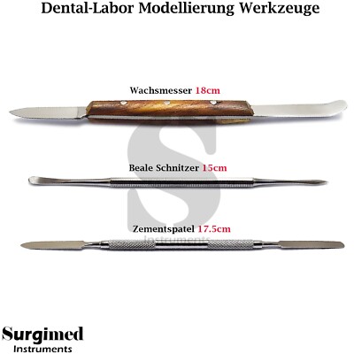 Modelling Instruments Dental Technology Wax Knife Wax Carver Cement Spatula Lab