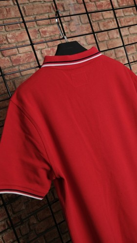 Kent & Curwen Mens Designer Rose Chest Patch Polo Shirt T-Shirt T David Beckham - 第 11/20 張圖片