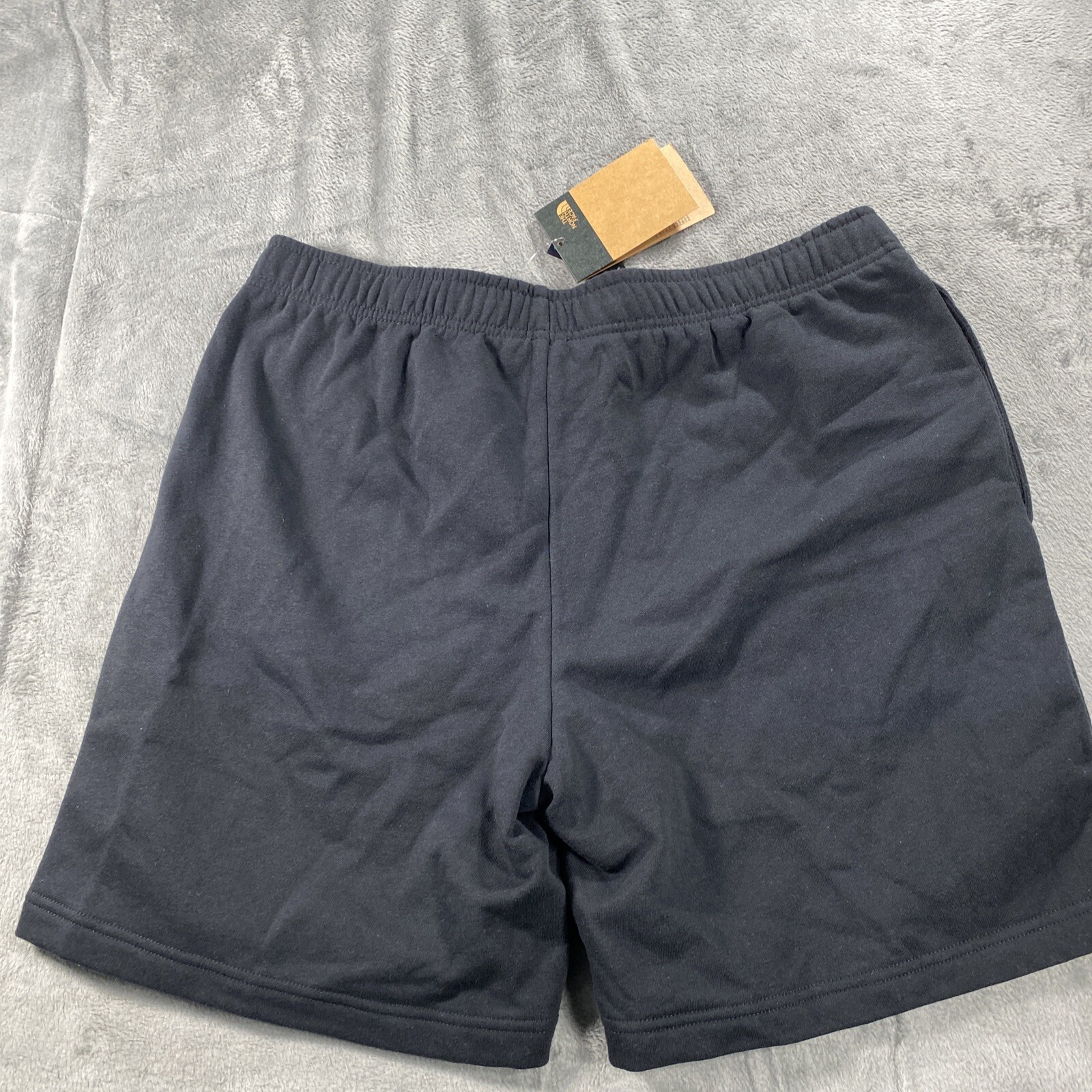 The North Face Never Stop Shorts Mens Large Black New Fleece Pockets