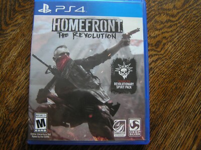 PlayStation PS4 Deep Silver HOMEFRONT The REVOLUTION Rated Mature