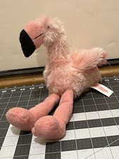 Melissa  Doug Scarlet Pink Flamingo Plush Soft Toy Stuffed Animal 12"