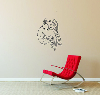 Wandtattoo: Phoenix - Fantasy - Vogel - Mythologie - Tier //Größen- u. Farbwahl