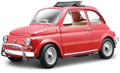 1:18 Burago Fiat 500 L 1968 Red BU12035R Modellbau