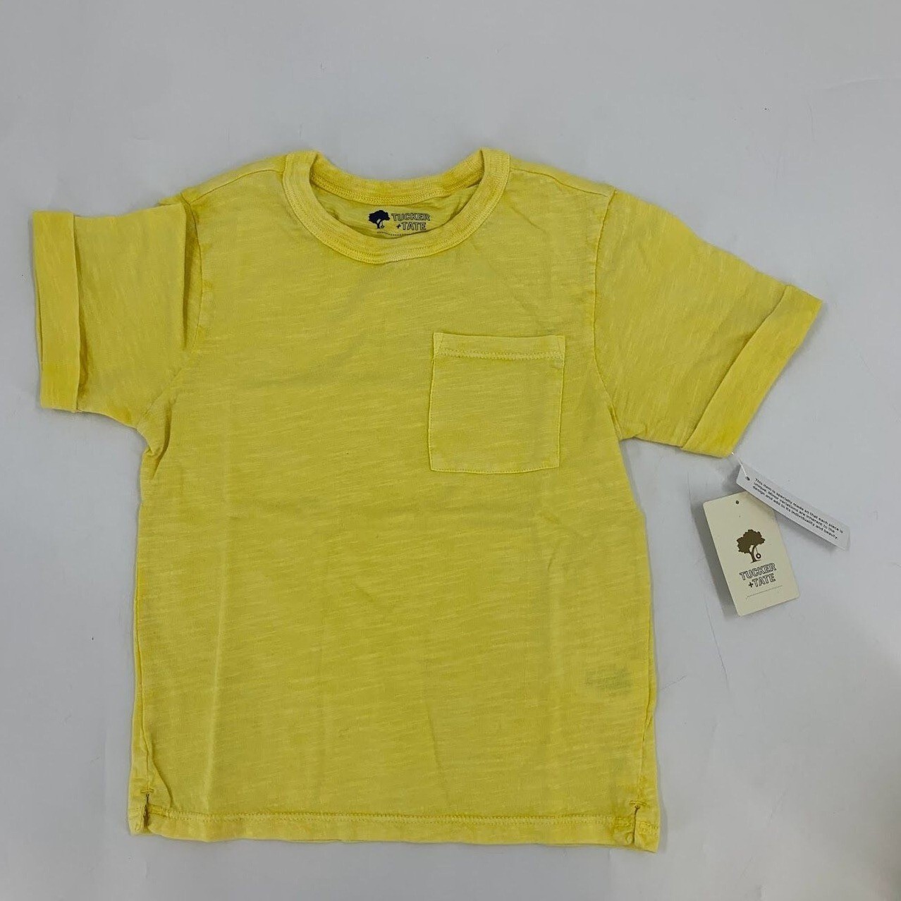 Tucker + Tate Kids' Relaxed Pocket Crew Neck Short Sleeve T-shirt Size 4 NWT