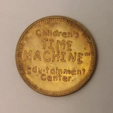 Children's Time Machine Sherman Oaks, CA Arcade Game Token 24mm