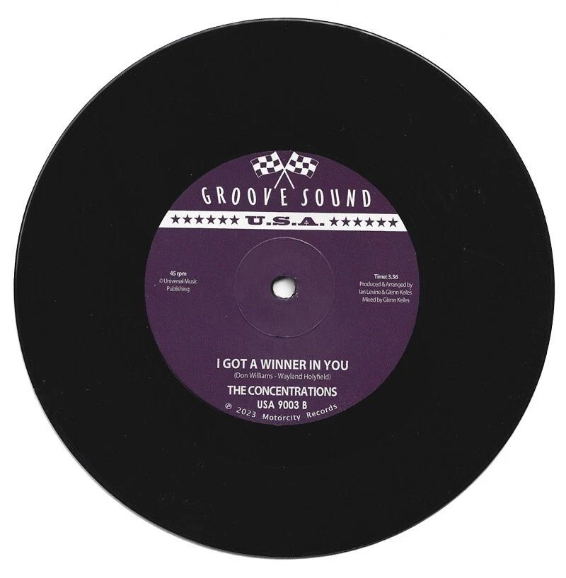The Concentrations Sandcastles / I've Got A Winner In You Northern Soul Listen - Image 2 of 2