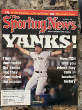 Sporting News November 2, 1998 New York Yankees World Series - Scotty Bowman