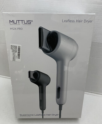 Supersonic Hair Dryer for Hair Care MUTTUS M12X Pro negative-ion. New!