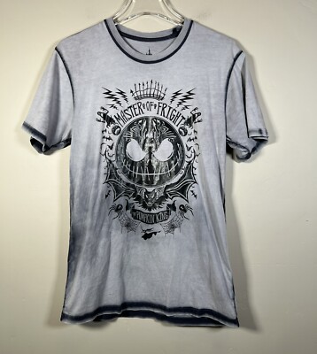 Disney Parks Master of Fright The Pumpkin King T Shirt Small Jack Skellington