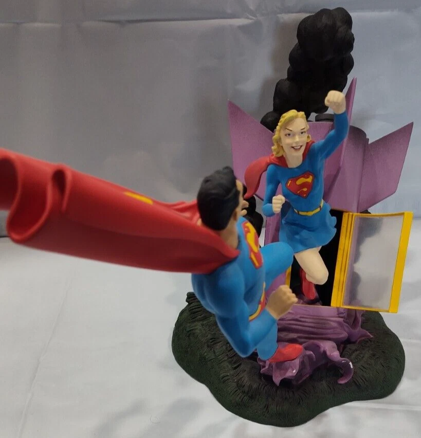 РЕДКАЯ DC Direct Супермен и Супергёрл статуэтка «Супергёрл из Криптона» - Изображение 2 из 4