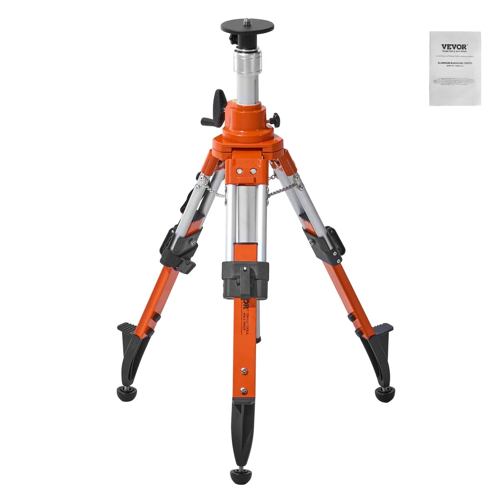 Laser Level Tripod Stand Adjustable Height High Stability Construction Surveying