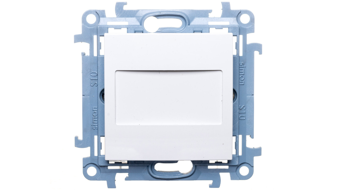 Simon 10 White frame cover CPS.01 / 11 /T2UK