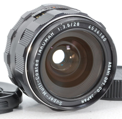 Asahi Pentax Super Multi Coated Takumar 28mm f/3.5 M42 SMC