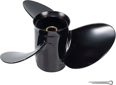 12 1/2x13 Aluminum Boat Outboard Propeller fit Evinrude 40-75hp 13 Spline 763461
