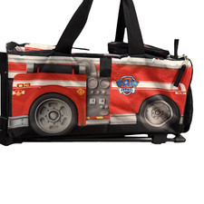 Paw Patrol Rolling Duffle Bag With Handle Overnight Bag Carry On 18" X 9" X 8"