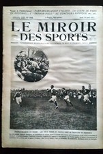 Miroir des Sports 19/4/1923; France-Irlande de Rugby/ Paris-Bourganeuf/ Polo
