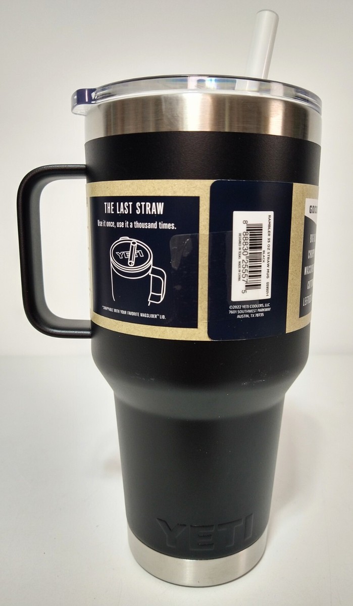 イエティ　YETI RAMBLER 35 oz STRAW MUG ブラック W-
