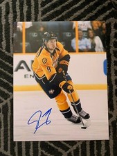 Nashville Predators Filip Forsberg Signed Autographed 11x14 Photo COA