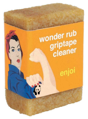 ENJOI Wonder Rub Skateboard Grip Tape Cleaner, Dirt Remover