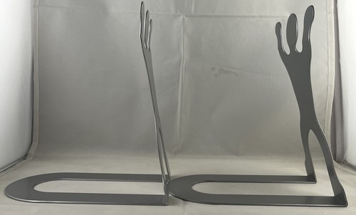 Xonex Bookends 7" Pop Art Metal Keith Haring Style - Picture 3 of 6