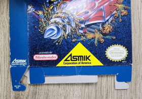 AUTHENTIC USED BOX AND MANUAL ONLY - NO GAME - WURM - NES