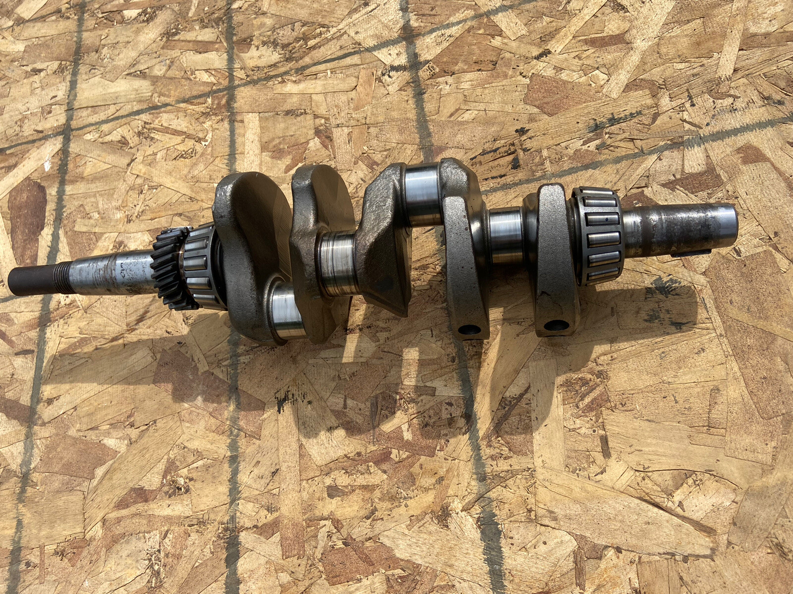 Bobcat 610 Wisconsin VH4D Crankshaft Tapered Crank Shaft Melroe eBay